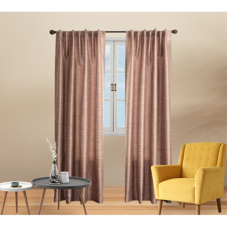 Frifoho Polyester Sheer Curtains / Drapes Pair Wayfair Canada